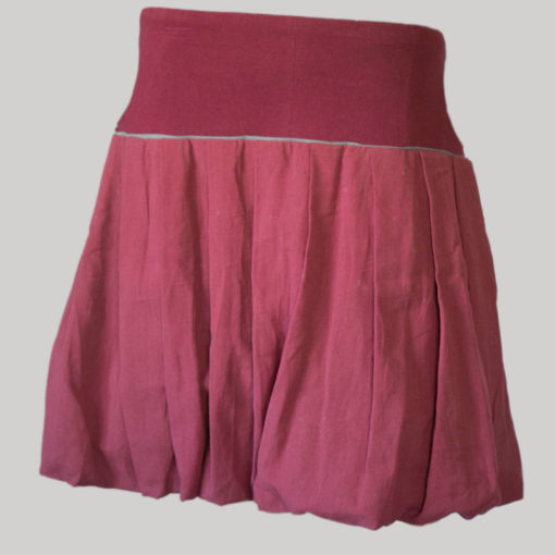 Balloon skirt hand loom cotton