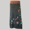 Gypsy rib cotton with hand work and stone wash (Black) front
