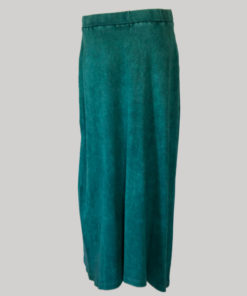 Mix patches gypsy rib skirt with hand work (Teal) back