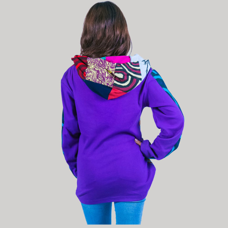 Women's down jacket with embroidery stitches - Garments Nepal