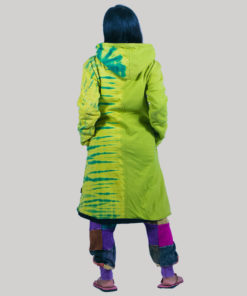 Women's long jersey jacket (Light Green)