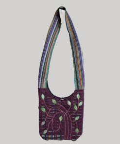Women's shopping razor embroidery side bag