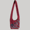 Women's Garments flower embroidery shopping side bag