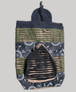 Garments Symmetrical razor cut Flap Bag pack