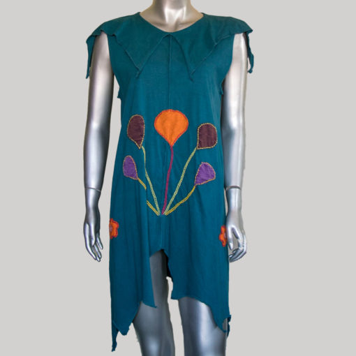 Women's Garments pix-elated Balloon hand work Dress