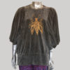 Garments loose T-shirt with butterfly RE