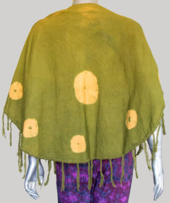 Women's Garments Hand loom ti-die Panchu