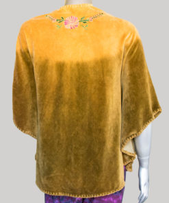 Women's velvet shaded ti-die Panchu