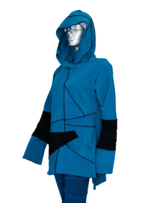 dress for girl's polar fleece with contrast baby over lock