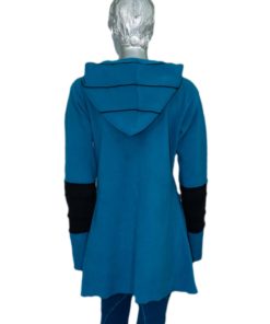 dress for girl's polar fleece with contrast baby over lock